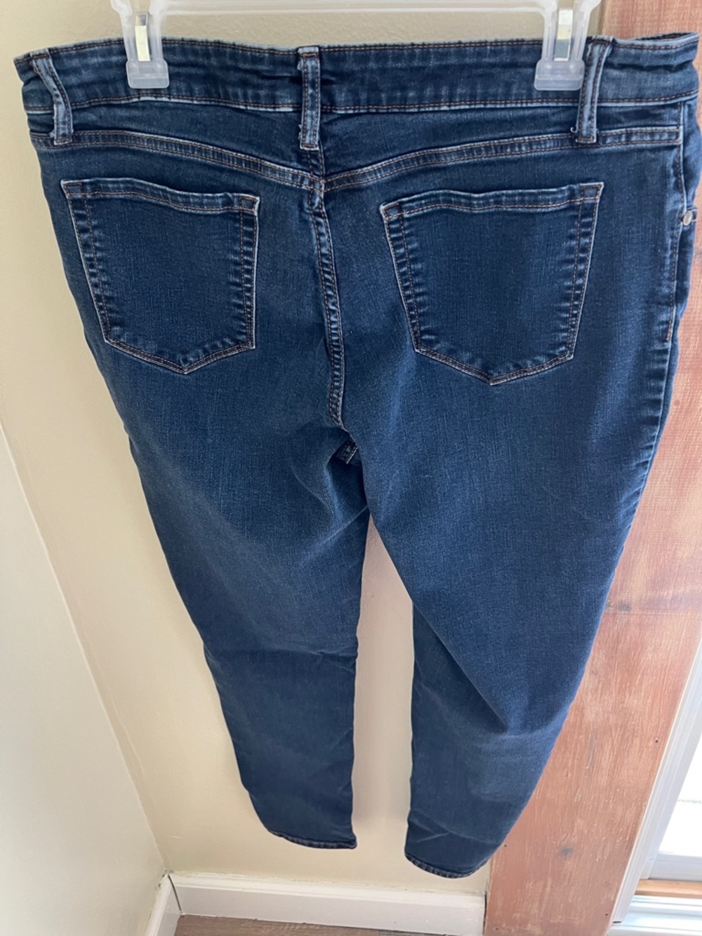 Falls Creek Dark Blue Skinny Jeans - Picture 8 of 10
